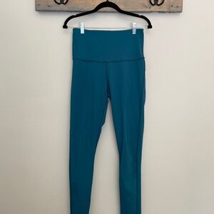 Women's Queenieki Tights, teal colour, Size Medium